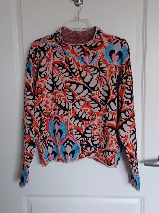 Maeve by Anthropologie Carys Mock-neck Pullover Sweater - Picture 8 of 9